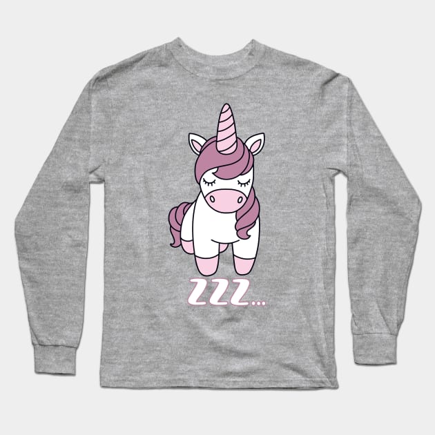 Zzz...horse Long Sleeve T-Shirt by Mashmuh